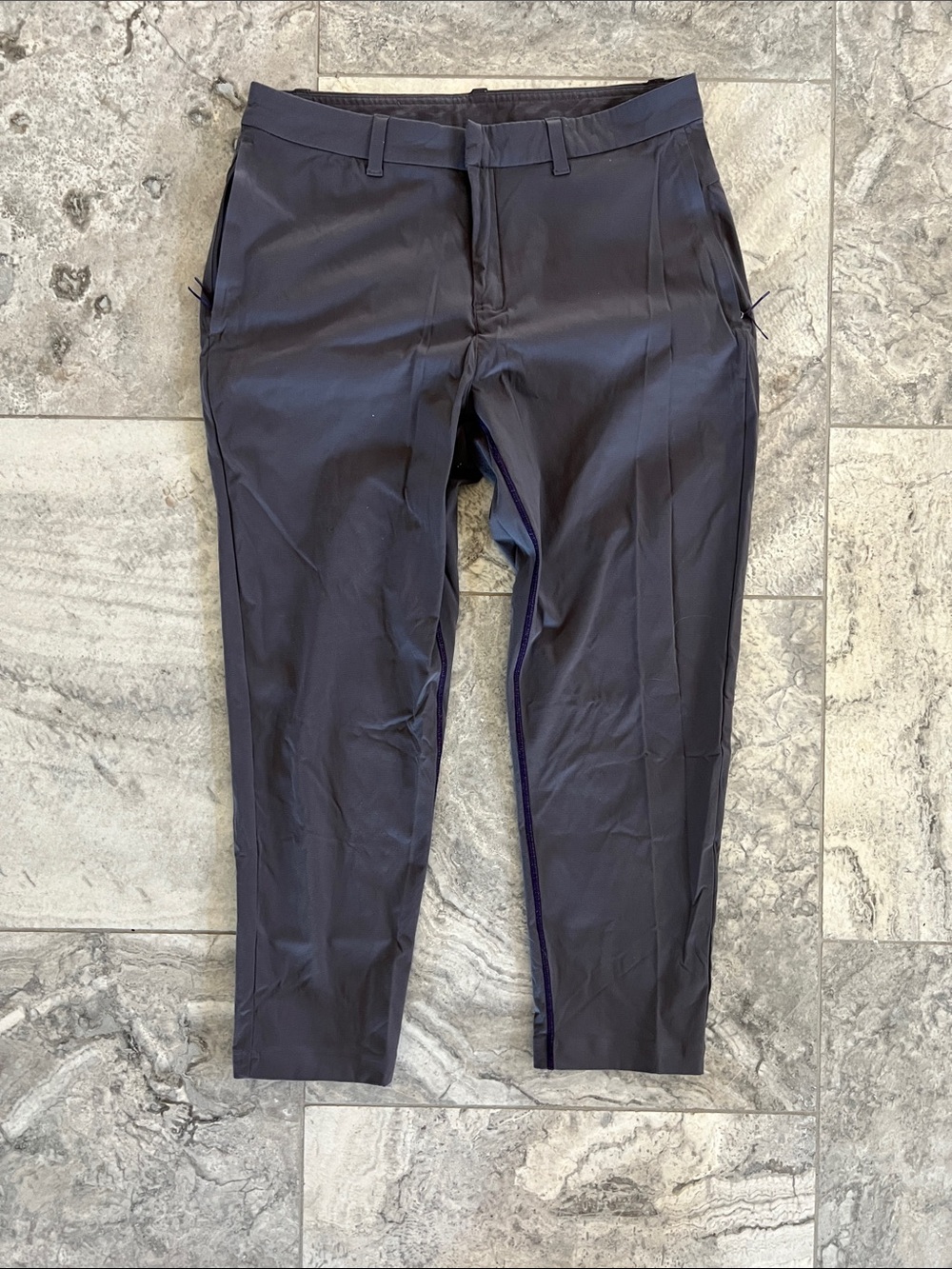 Lululemon Robert Geller Women’s Take The Moon Tailored Pants in Dark Navy Purple